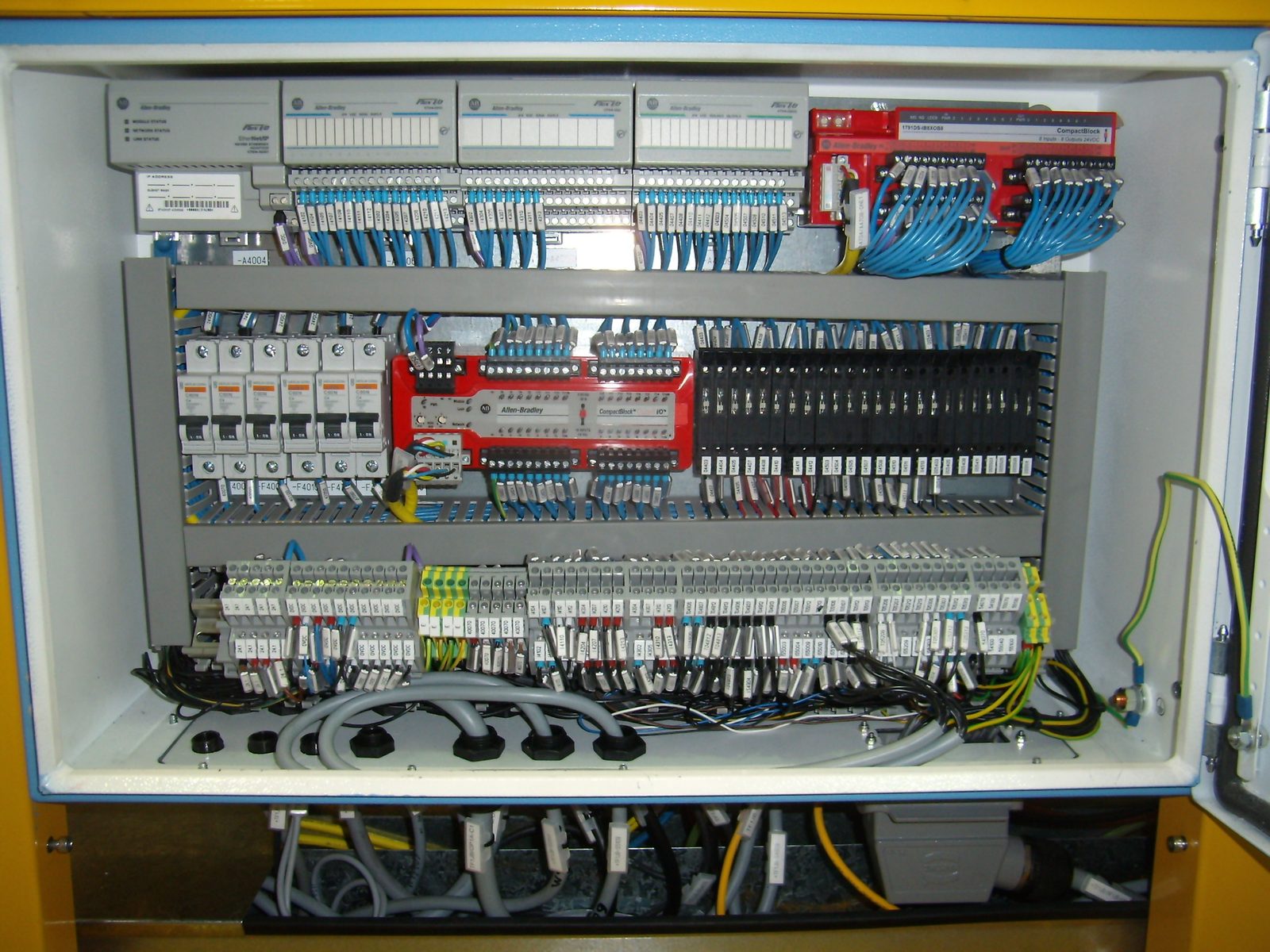 Allen-Bradley control cabinet build